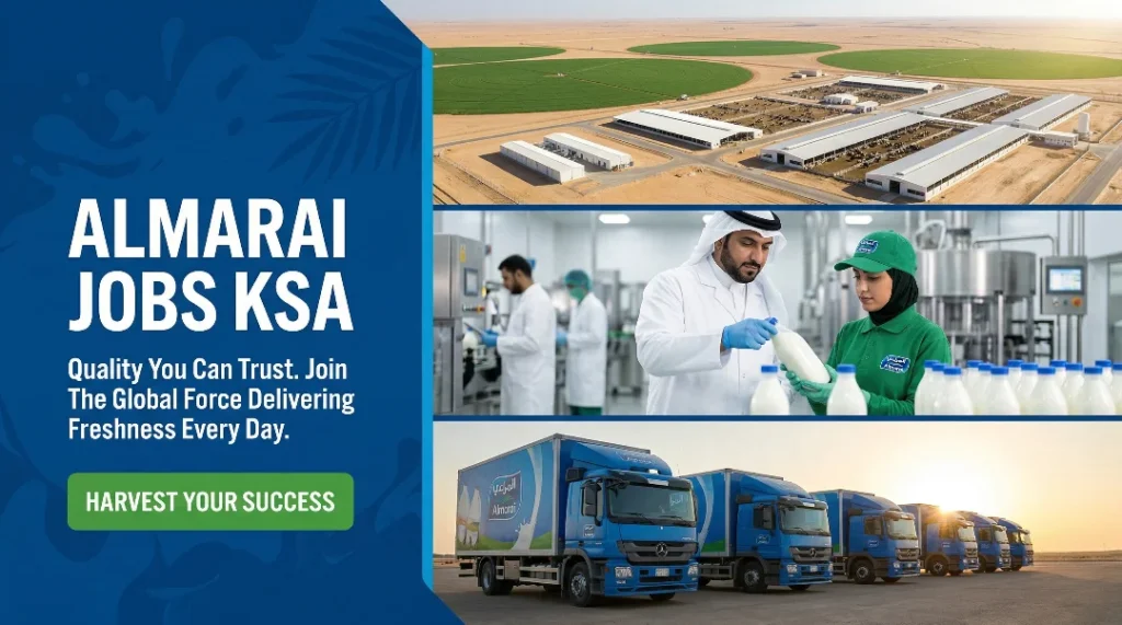 Almarai Jobs in Saudi Arabia