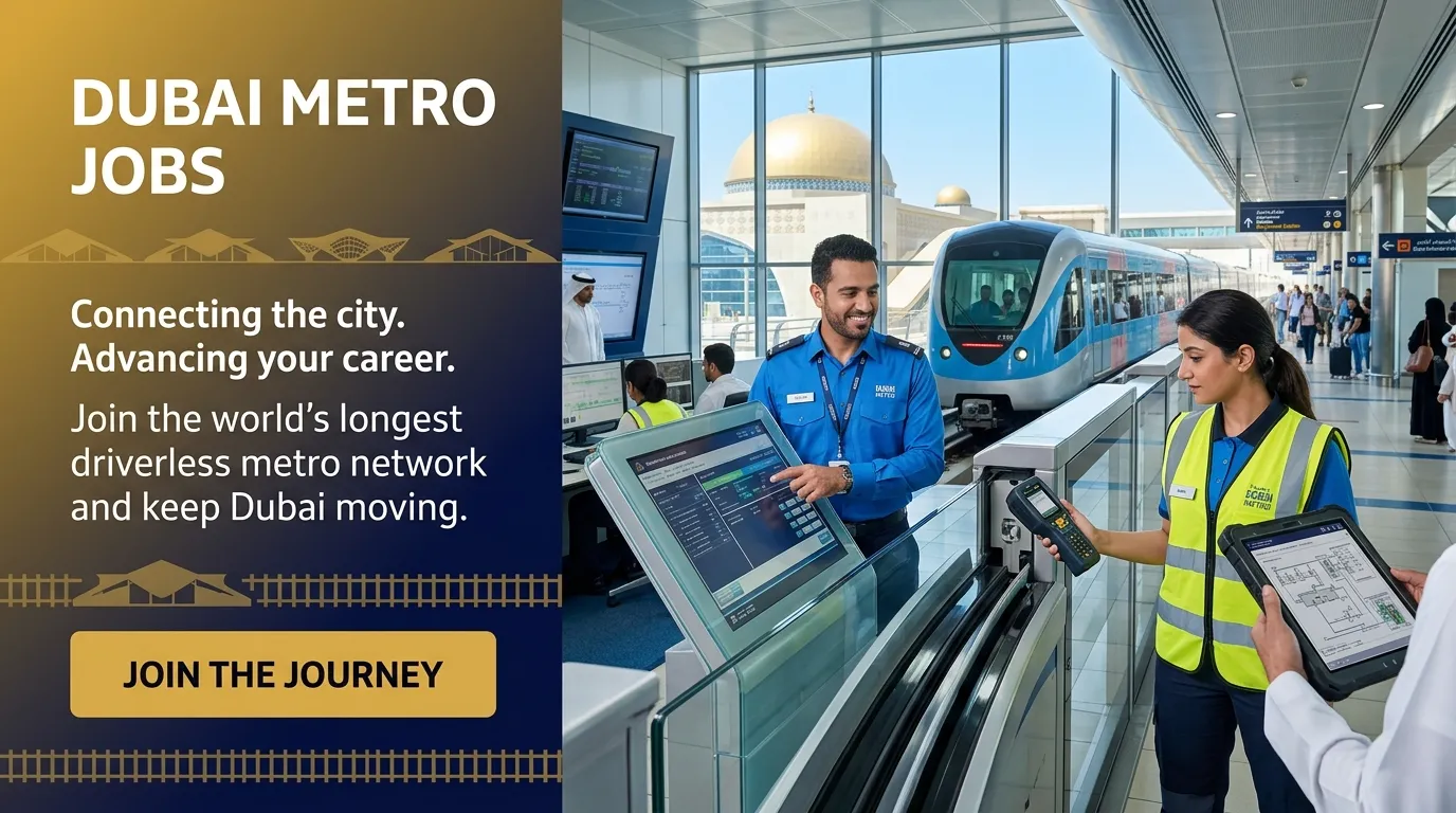 Dubai Metro Jobs