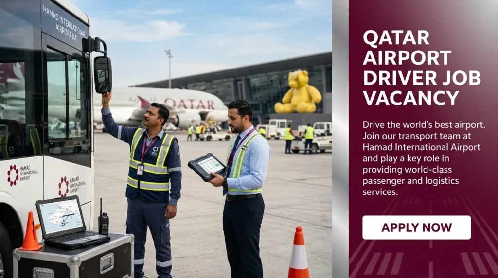 Qatar Airport Driver Job Vacancy