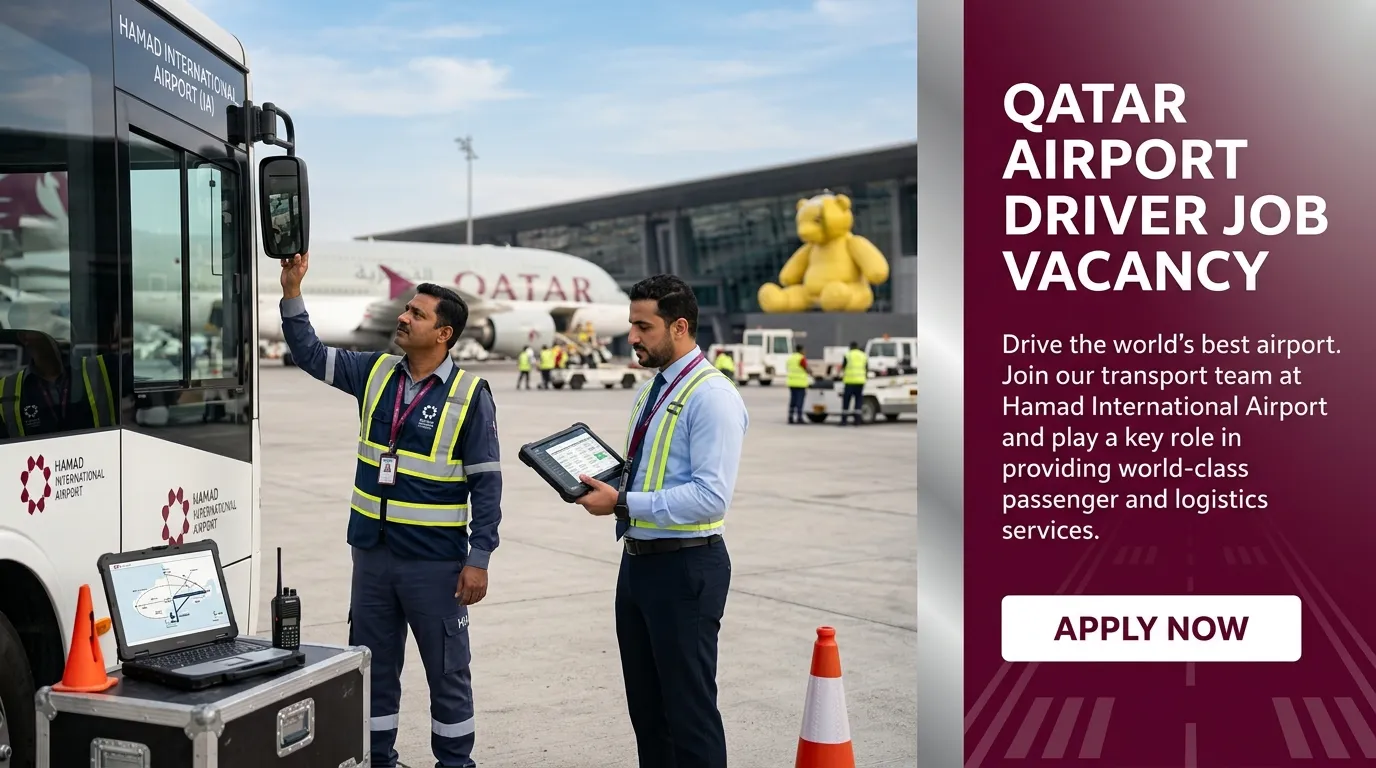 Qatar Airport Driver Job Vacancy